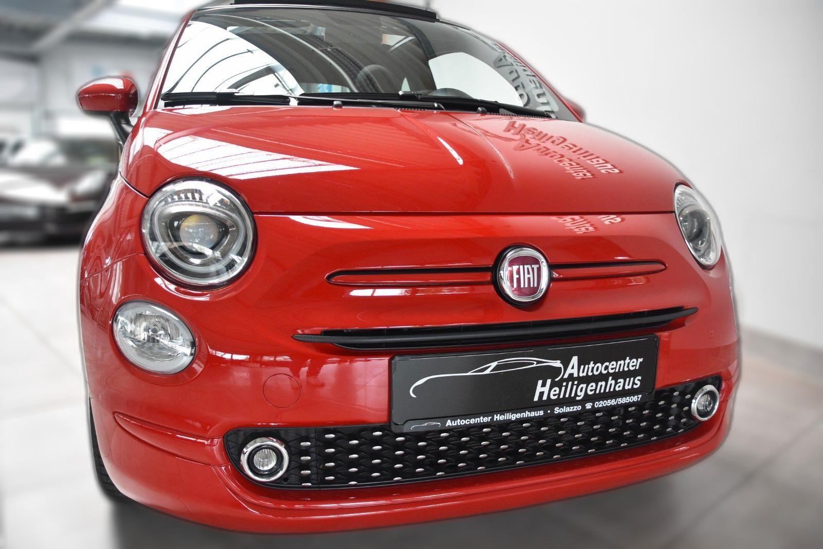 FIAT 500C Cabrio Edition RED Navi Beats Tempo DAB PDC